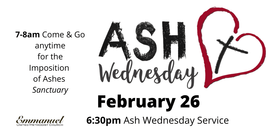 Ash Wednesday services