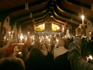 candlelight Christmas Eve